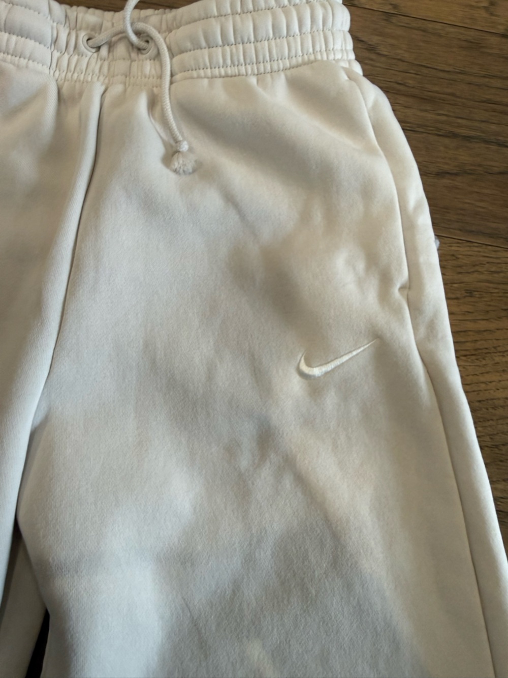 Nike Phoenix High Waisted Wide Leg Fleece Sweatpants - Picture 5 of 7